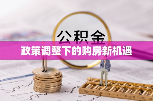 大余政策调整下的购房新机遇