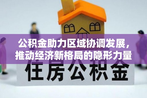 大余公积金助力区域协调发展，推动经济新格局的隐形力量