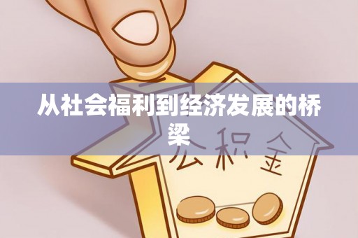 大余从社会福利到经济发展的桥梁