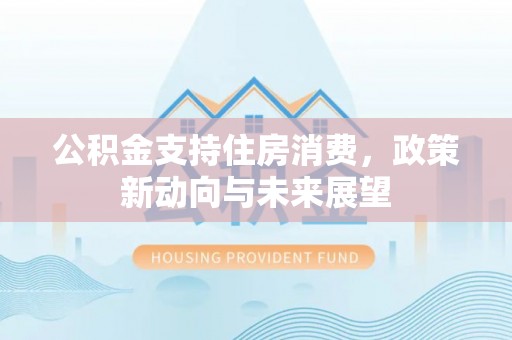大余公积金支持住房消费，政策新动向与未来展望