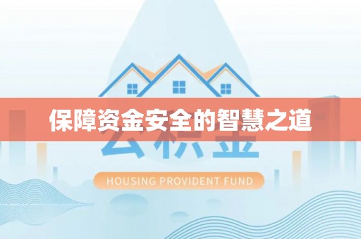大余保障资金安全的智慧之道