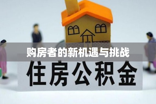 大余购房者的新机遇与挑战