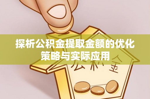 大余探析公积金提取金额的优化策略与实际应用