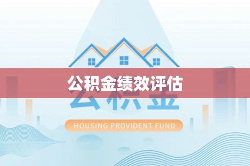 大余公积金绩效评估
