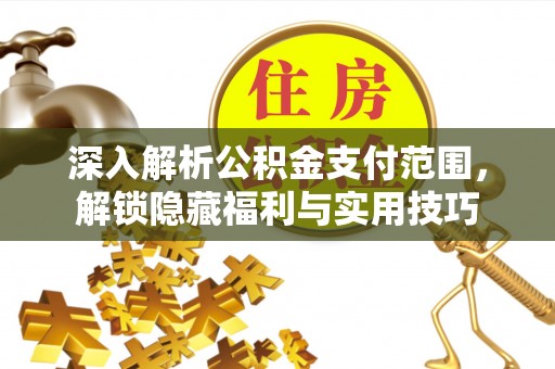 大余深入解析公积金支付范围，解锁隐藏福利与实用技巧