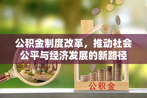大余公积金制度改革，推动社会公平与经济发展的新路径