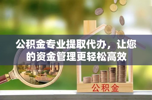 大余公积金专业提取代办，让您的资金管理更轻松高效