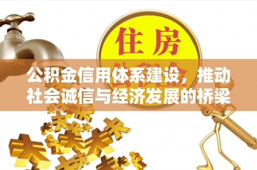 大余公积金信用体系建设，推动社会诚信与经济发展的桥梁
