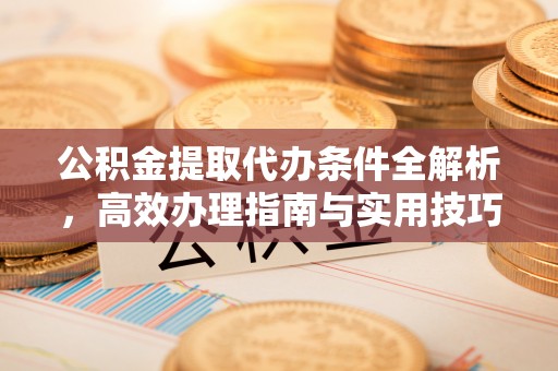大余公积金提取代办条件全解析，高效办理指南与实用技巧