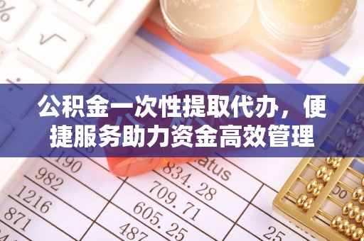大余公积金一次性提取代办，便捷服务助力资金高效管理