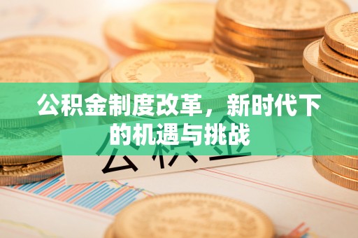 大余公积金制度改革，新时代下的机遇与挑战