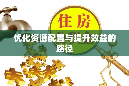 大余优化资源配置与提升效益的路径